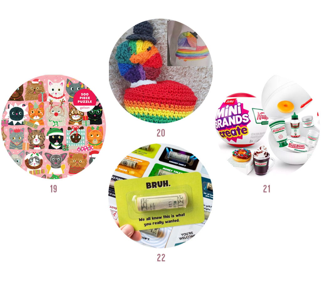 Items 19to 22 on 2025 Holiday Gift Guide For Kids and Teen