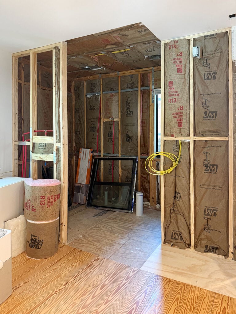 View Of Future Primary Bathroom From Bedroom