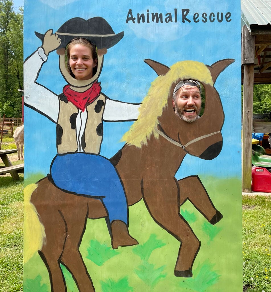 sherry-john-animal-rescue-horse-cut-out-952x1024-1 Sherry And John In Cut Out At Animal Rescue