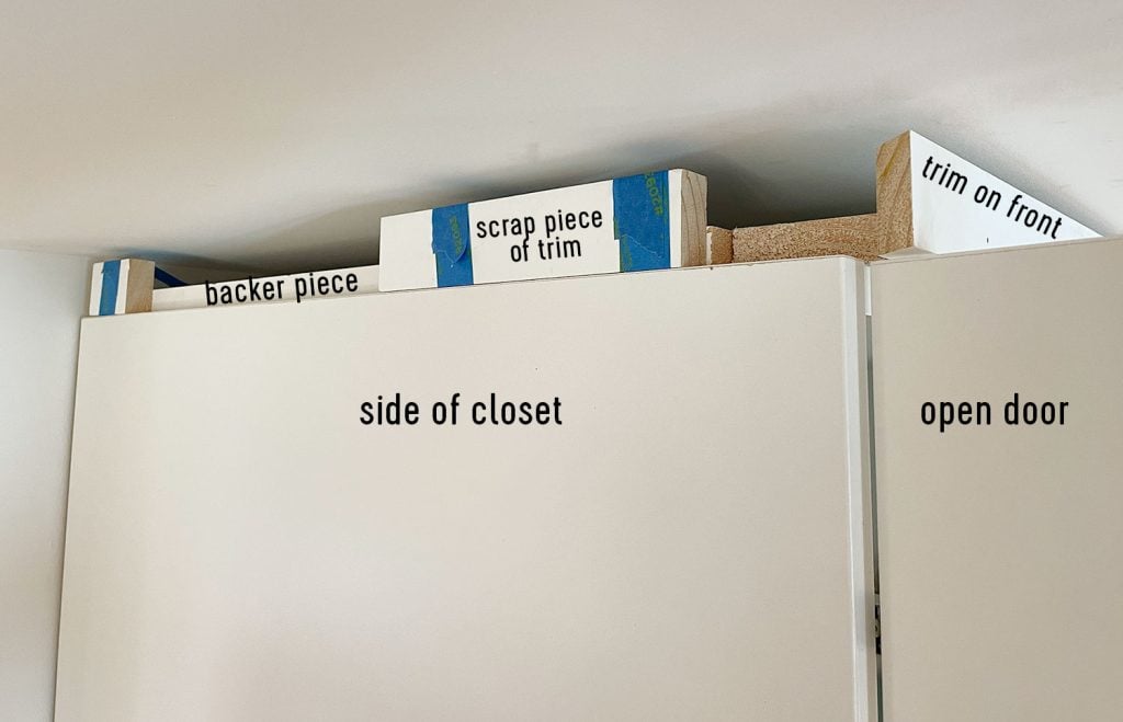 bedroom-pax-wardrobe-trim-diagram-1024x659-1 Diagram Of Back Piece Installed On The Top Of Ikea Pax Wardrobe