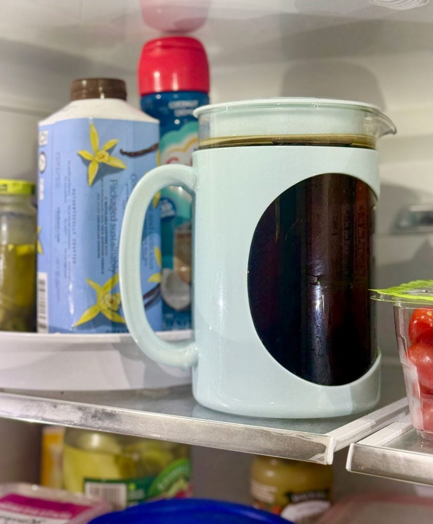 cold-brew-maker-in-fridge-846x1024-1 Jug Of Cold Brew In Refrigerator