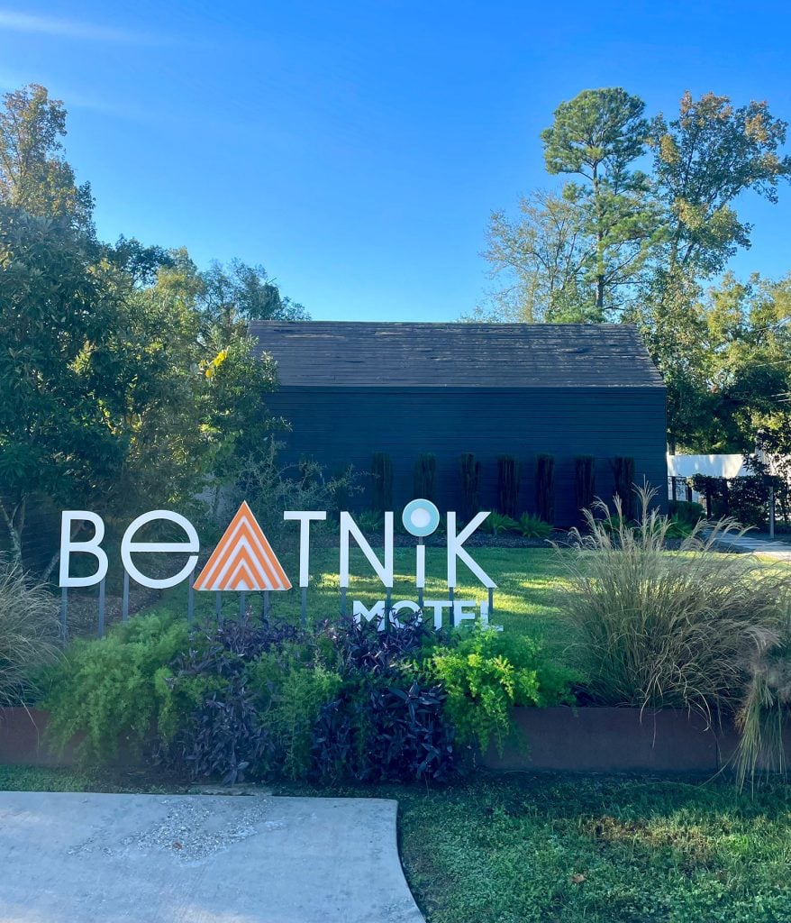 ocean-springs-beatnik-hotel-878x1024-1 Sign for the Beatnik Motel In Ocean Springs Mississippi