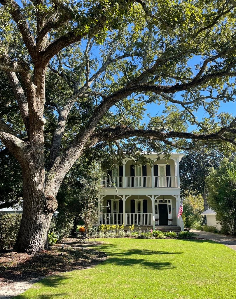 ocean-springs-southern-home-with-large-oak-809x1024-1 Queen Anne Style Home With Large Tree In Ocean Springs Mississippi