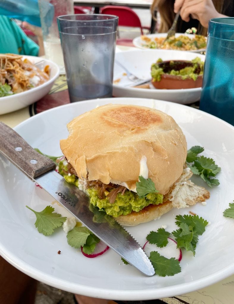 charleston-south-carolina-pink-cactus-torta-787x1024-1 Torta Mexican Sandwich at Pink Cactus In Charleston South Carolina