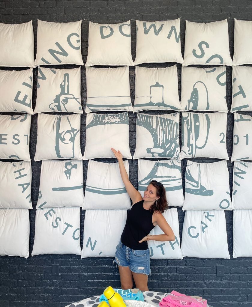 charleston-south-carolina-sherry-sewing-down-south-840x1024-1 Sherry At Sewing Down South Southern Charm Craig Shop With Pillows