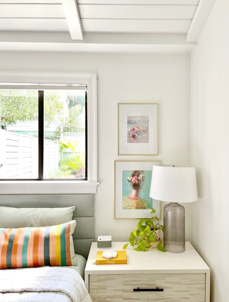 Girls Bedroom With Single Window With Smart Blind Barely Visible
