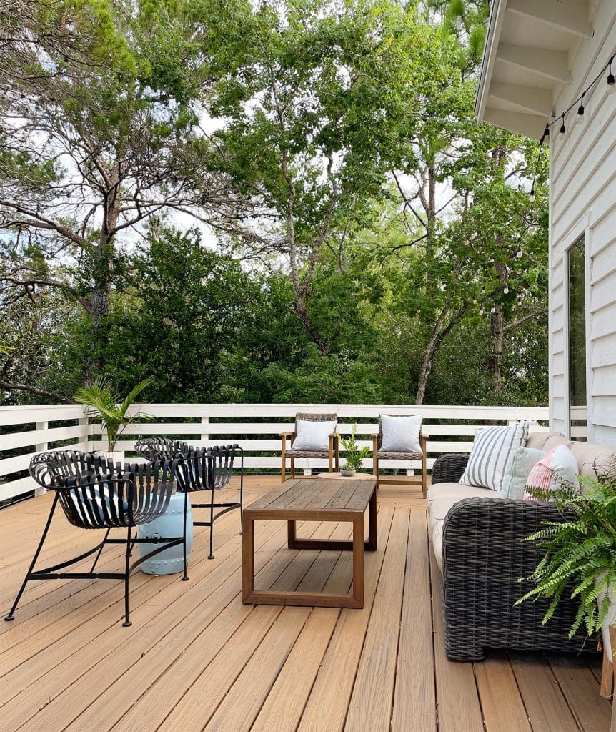 downsized-items-upstairs-deck-with-couch-chairs-862x1024-1 Upstairs Deck With Havanna Gold Trex And Outdoor Sofa