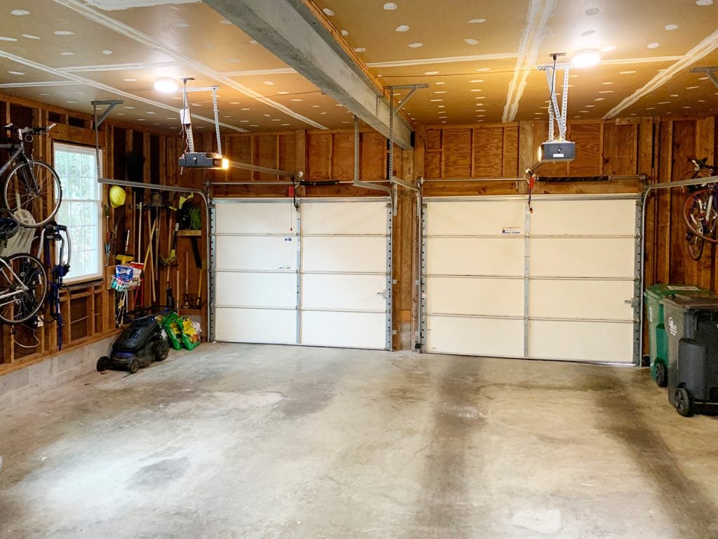 ep165-garage-cleaned-for-showing-1024x768-1 Unfinished Two Car Garage