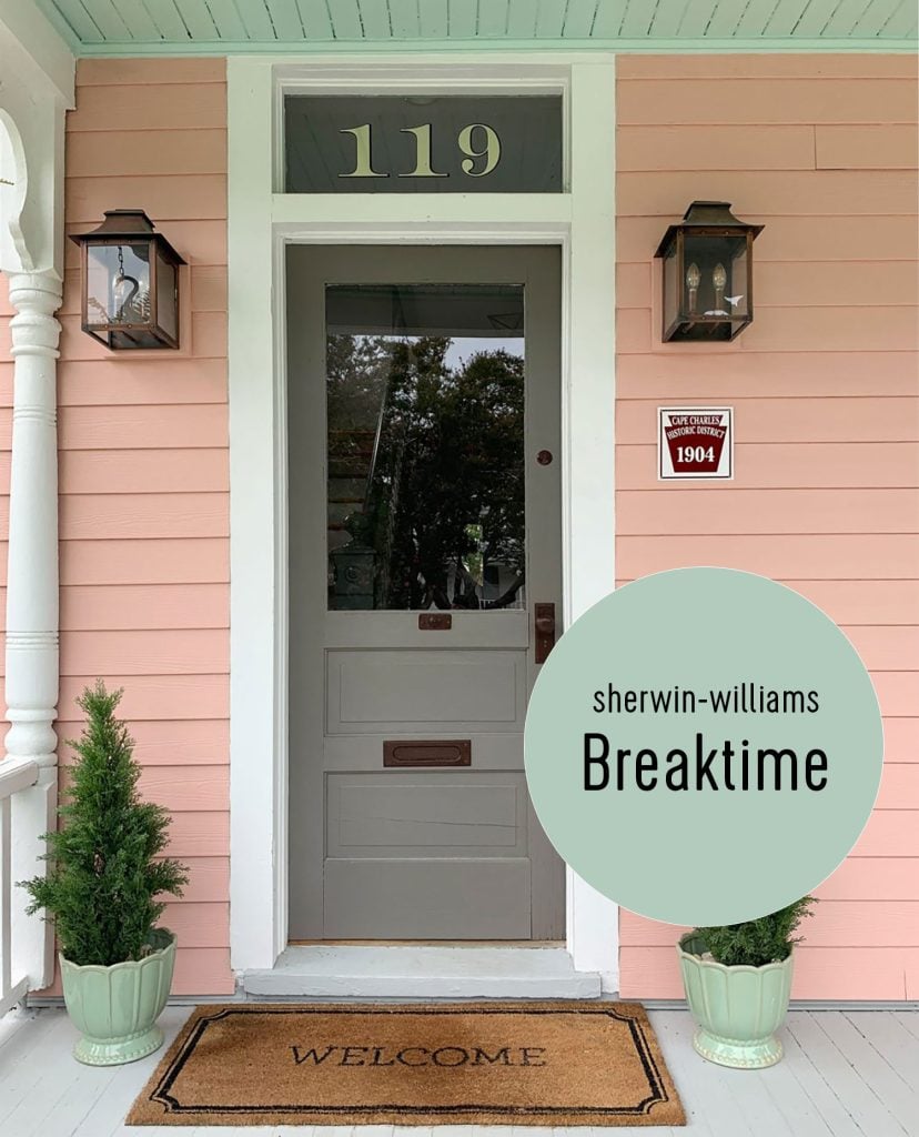 haint-blue-porch-sherwin-williams-breaktime-828x1024-1 Haint Blue Ceiling Covered Porch Sherwin Williams Breaktime