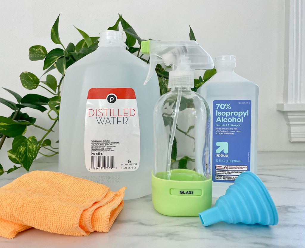 homemade-glass-cleaner-simple-ingredients-1024x833-1 Ingredients To Make Easy Homemade Glass Cleaner Distilled Water Isopropyl Rubbing Alcohol