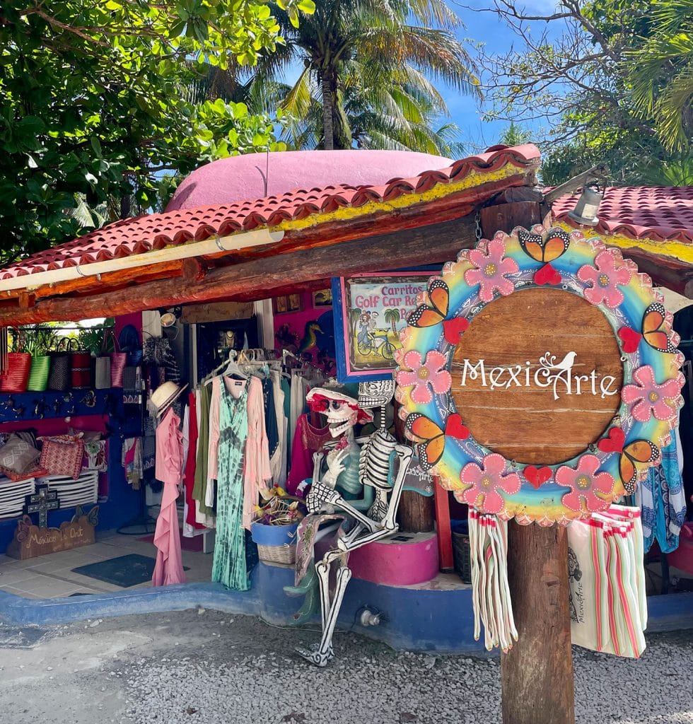 mexico-with-kids-mexicart-store-980x1024-1 Colorful MexicArt Souvenir Shop in Akumal Mexico