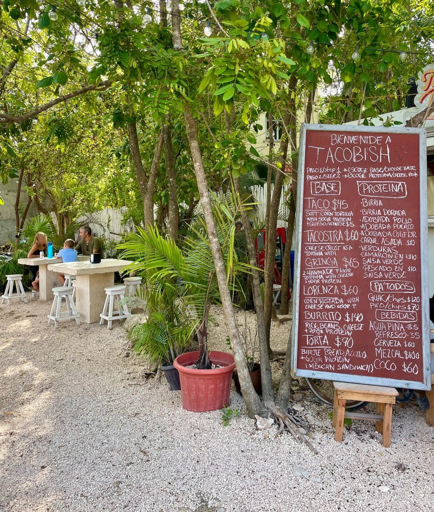 mexico-with-kids-taco-bish-tulum-869x1024-1 TacoBish Menu In Spanish In Tulum Mexico