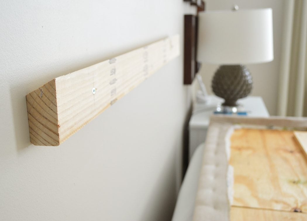 neutral-bedroom-how-to-hang-headboard-wall-cleat Neutral Bedroom How To Hang Headboard Wall Cleat