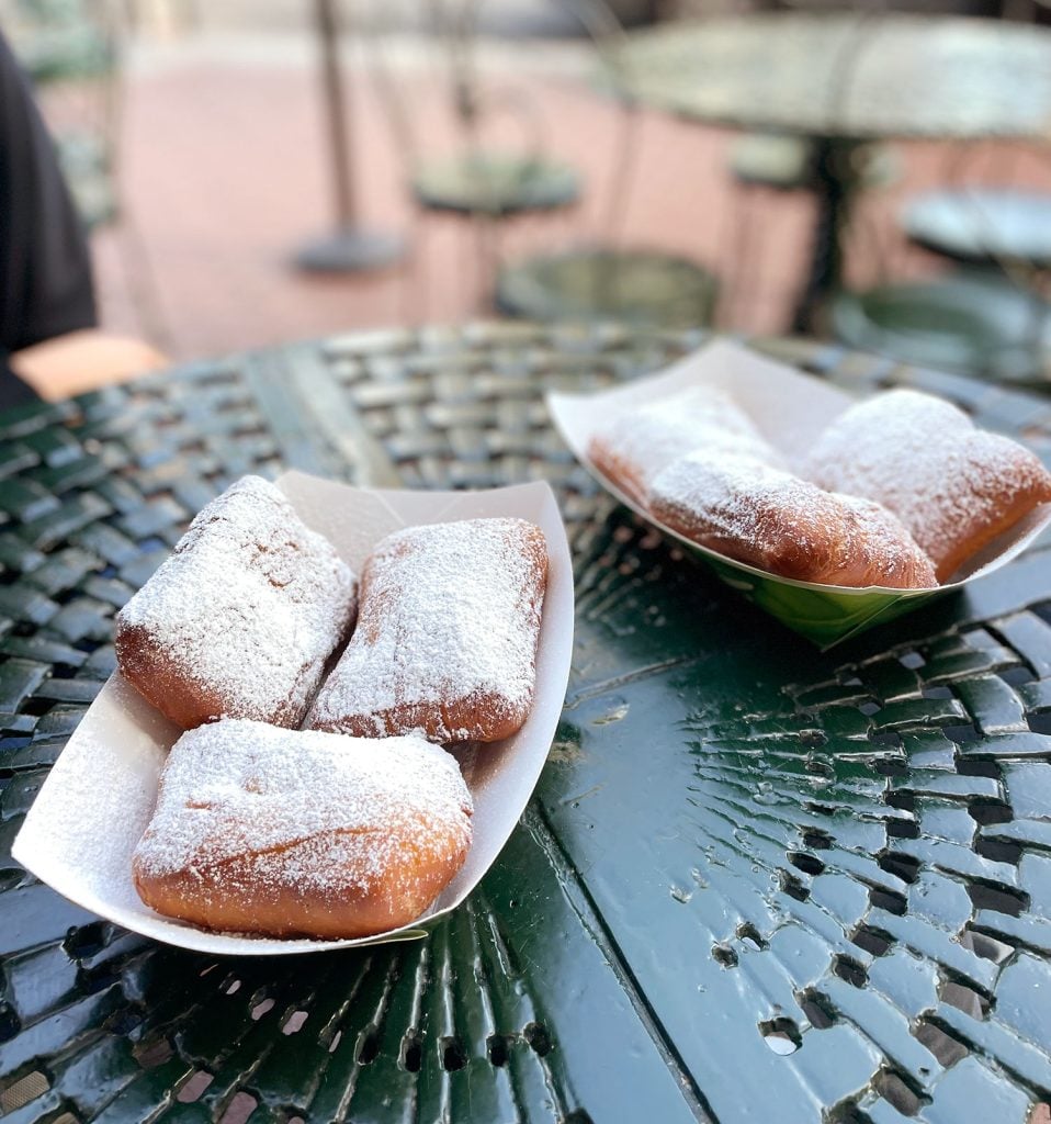 new-orleans-beignets-958x1024-1 Beignets On Cafe Table In New Orleans