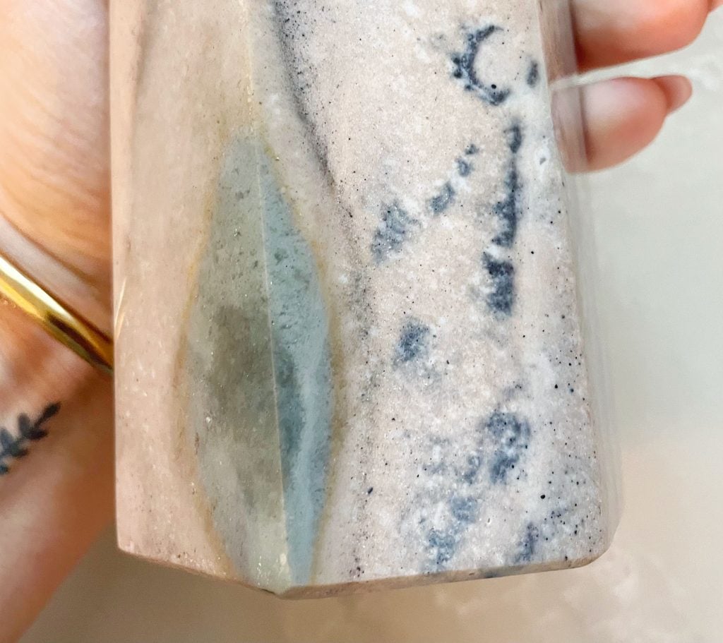 Ocean Jasper Crystal Tower Pattern Detail
