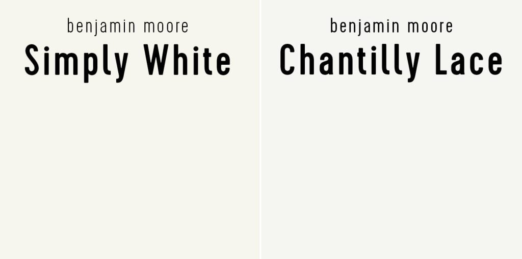 simply-white-vs-chantilly-lace-1024x508-1 Benjamin Moore Simply White vs Chantilly Lace