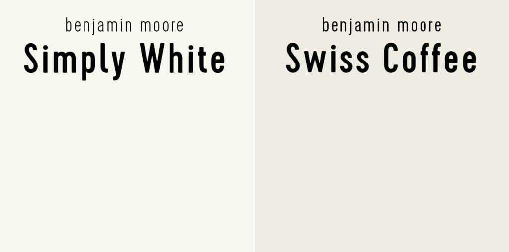 simply-white-vs-swiss-coffee-1024x508-1 Benjamin Moore Simply White vs Swiss Coffee