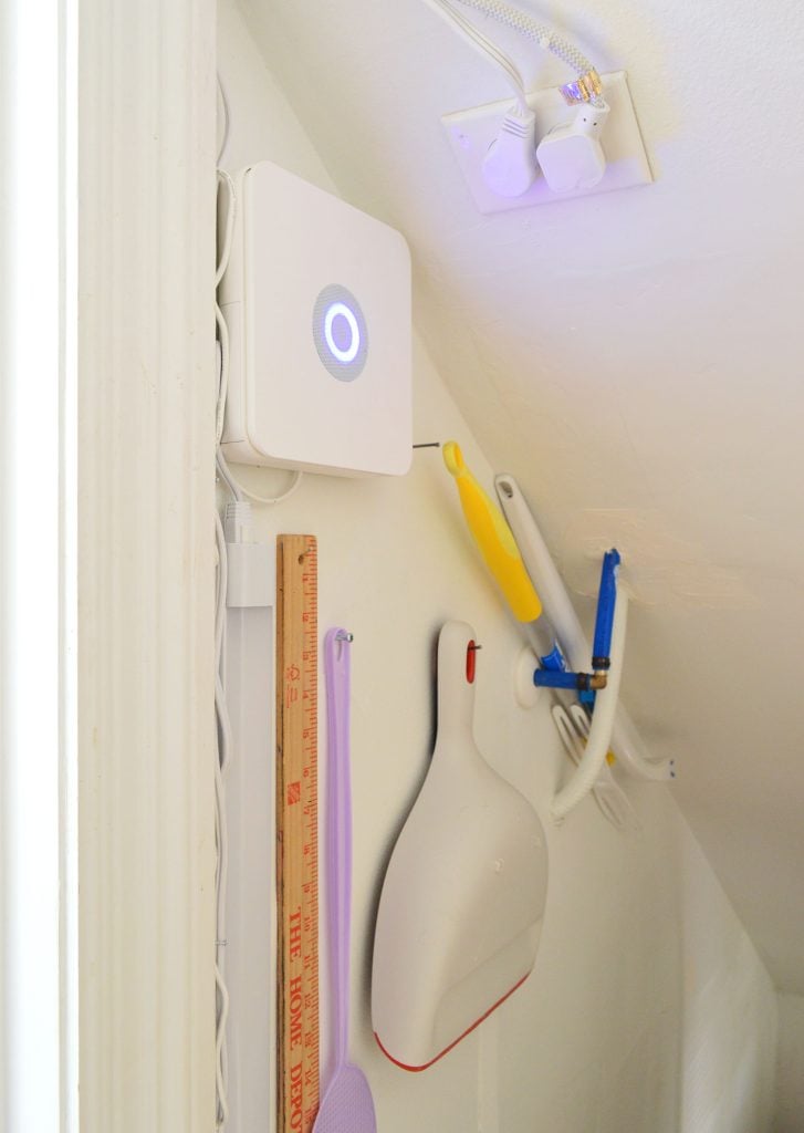 utility-closet-hanging-wall-with-light-727x1024-1 Inside Wall Of Utility Closet With Dustpan And Fly Swatter