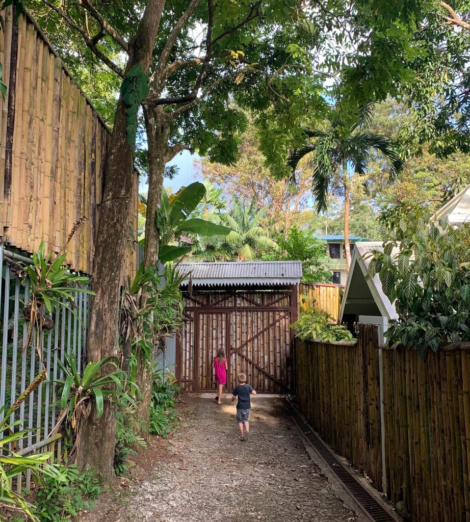 costa-rica-vacation-second-airbnb-gate-922x1024-1 Young Kids Running Amongst Bamboo Fence In Costa Rica Airbnb