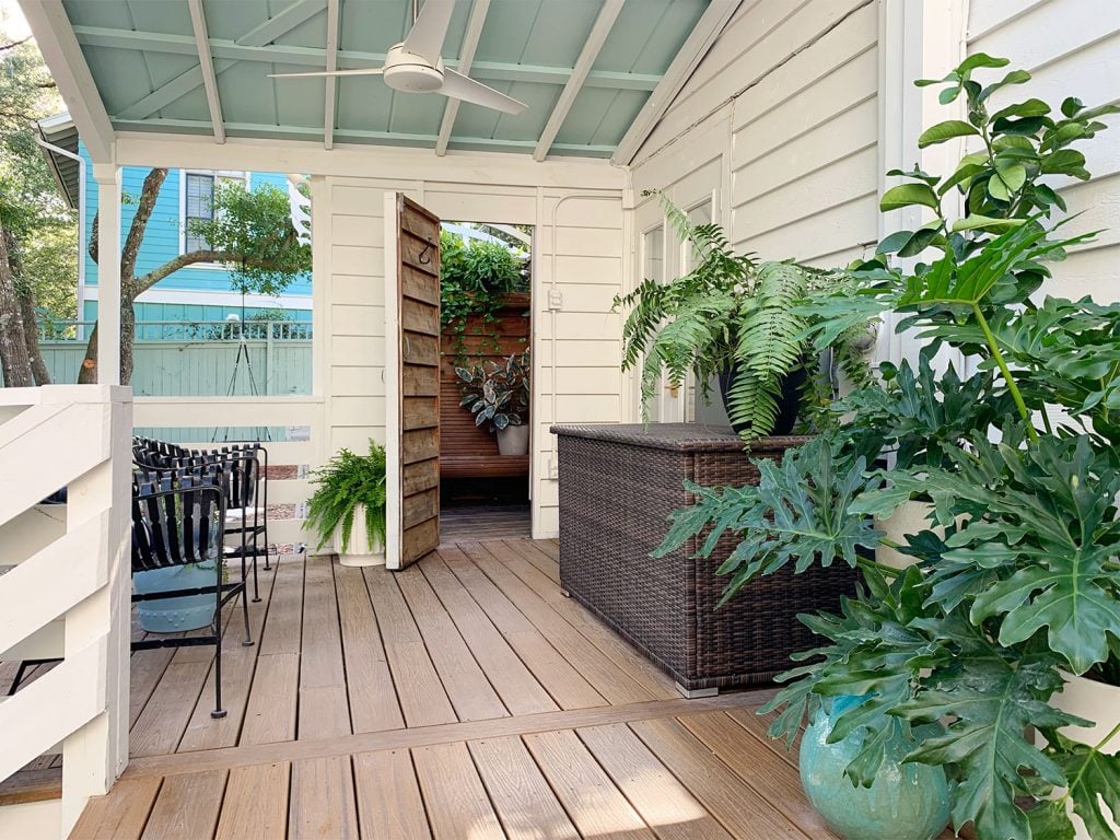 fall-porch-fall-covered-with-shower-1024x768-1 Covered Porch With Blue Ceiling And Open Door To Outdoor Shower