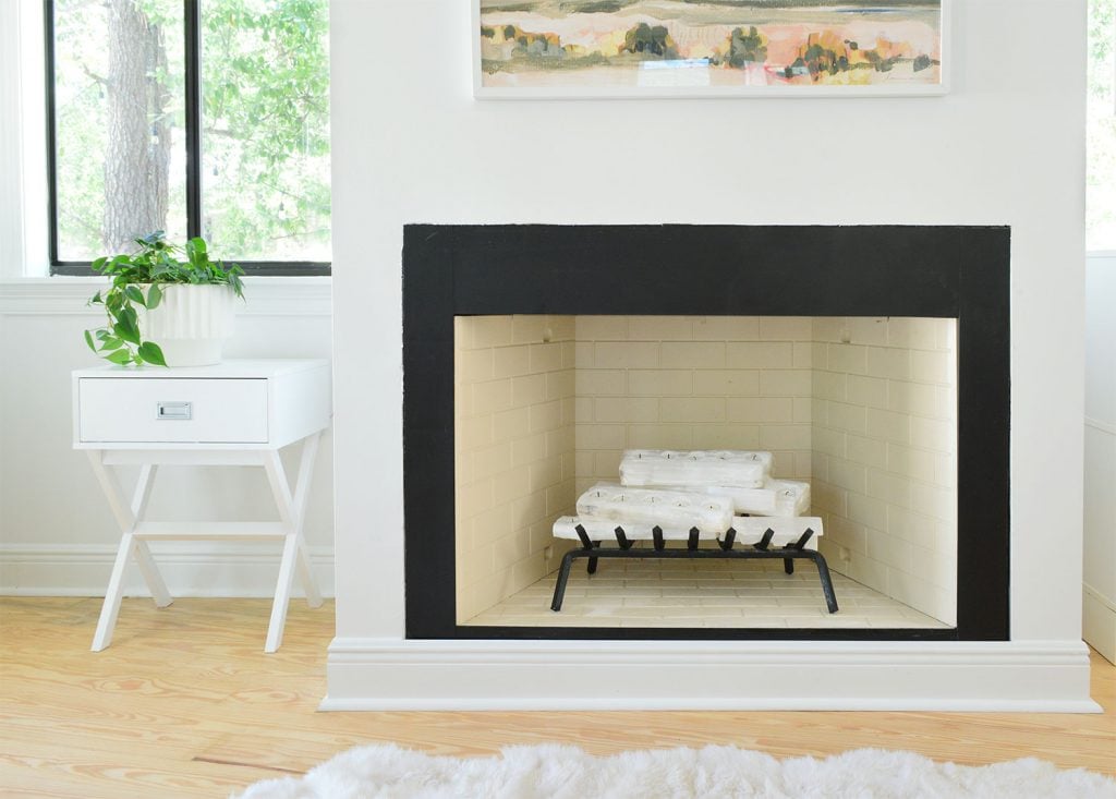 florida-bedroom-fireplace-straight-1024x733-2 Straight shot of fireplace with crystal logs not lit