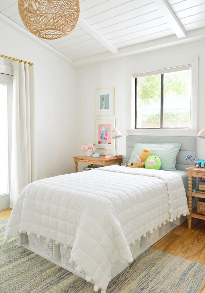 florida-girls-bedroom-lofted-ceiling-from-door-715x1024-1 Florida Girls Bedroom Lofted Ceiling From Door