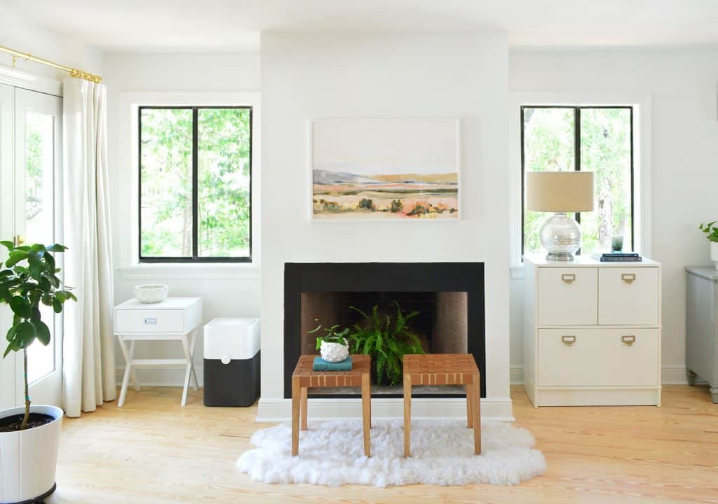 florida-our-bedroom-fireplace-windows-straight-1024x720-1 Bedroom Fireplace After Moving In With Random Objects On Either Side