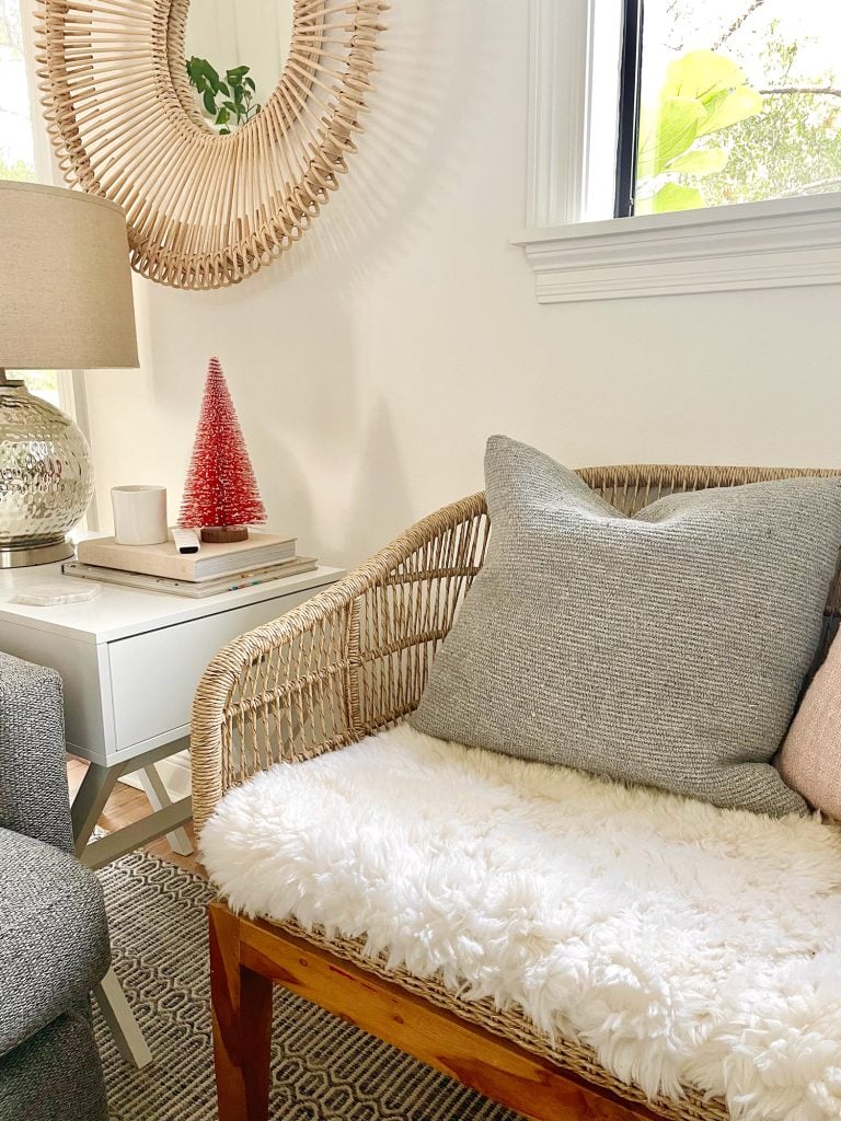 holiday-house-new-woven-chair-seat-768x1024-1 Woven loveseat with DIY sheepskin upholstered seat