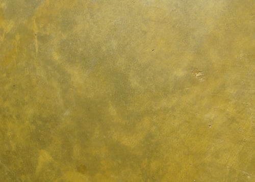 tuscangoldconcretestain close-up detail of stained concrete floor in Tuscan Gold color by Behr Semi-Transparent Concrete Stain