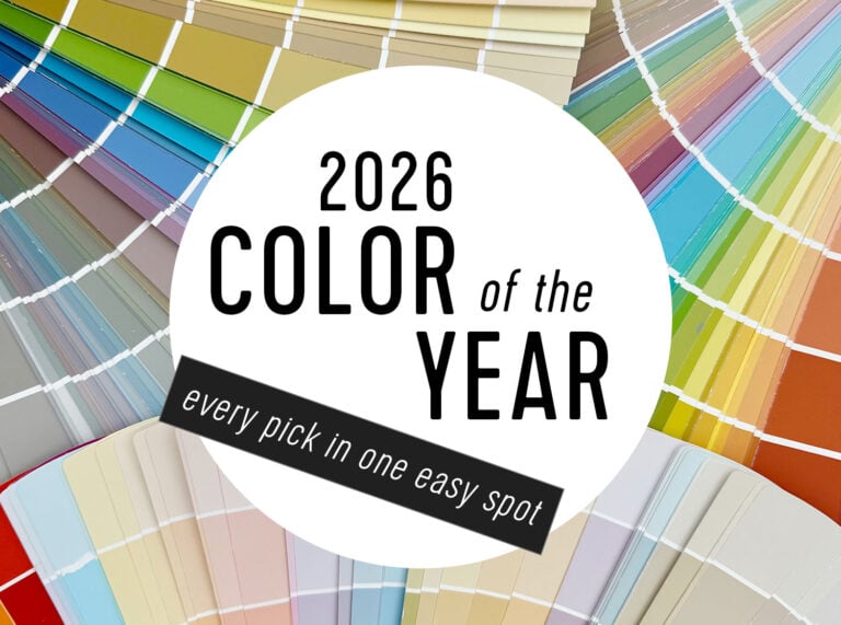 Every 2026 Color of the Year