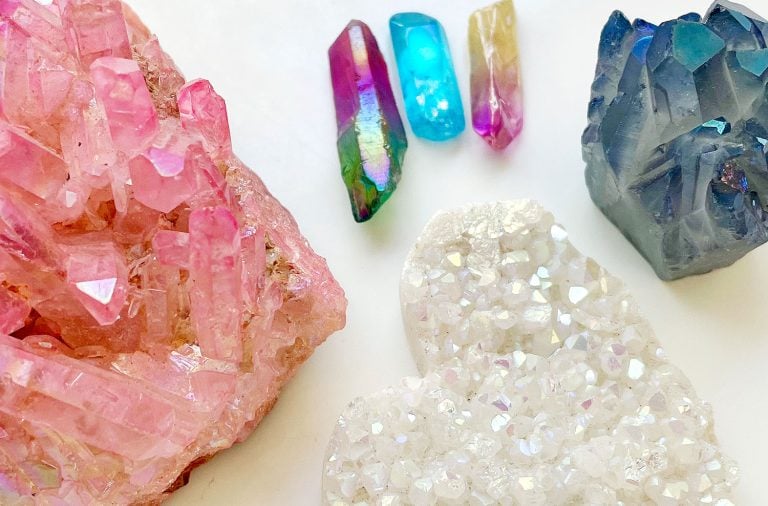 Aura Quartz: Crystal Meaning & Properties