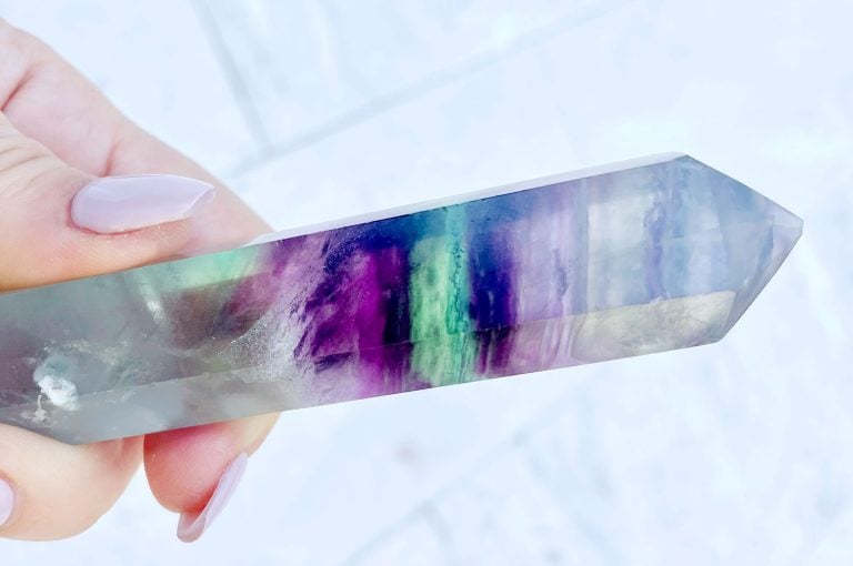 Rainbow Fluorite: Crystal Meaning & Uses