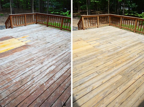 How To Strip A Deck For Stain
