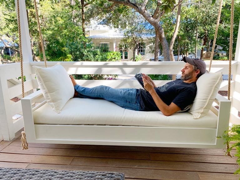 How To Build A Hanging Daybed